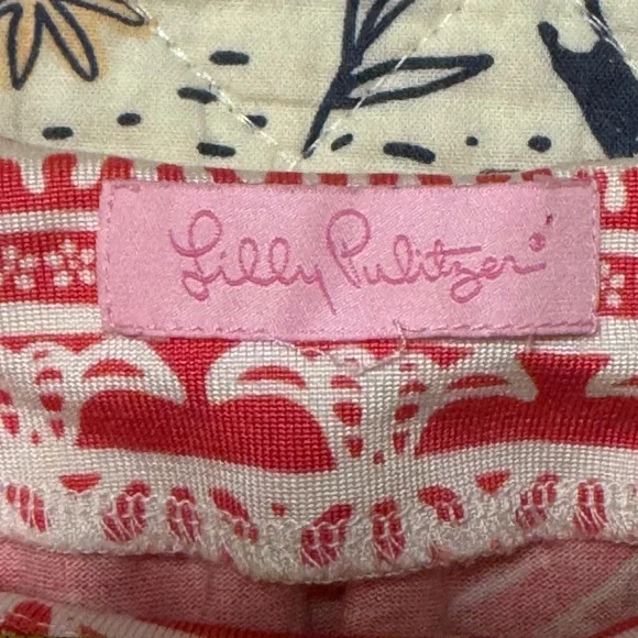 Lilly Pulitzer Red and White Tank Top - Picture 5 of 6